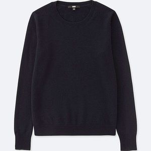 Uniqlo 100% Cashmere Sweater Black Size Small